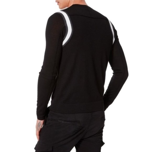 Good Man Brand MVP SlimFit Colorblock Wool Sweater - Picture 2 of 3